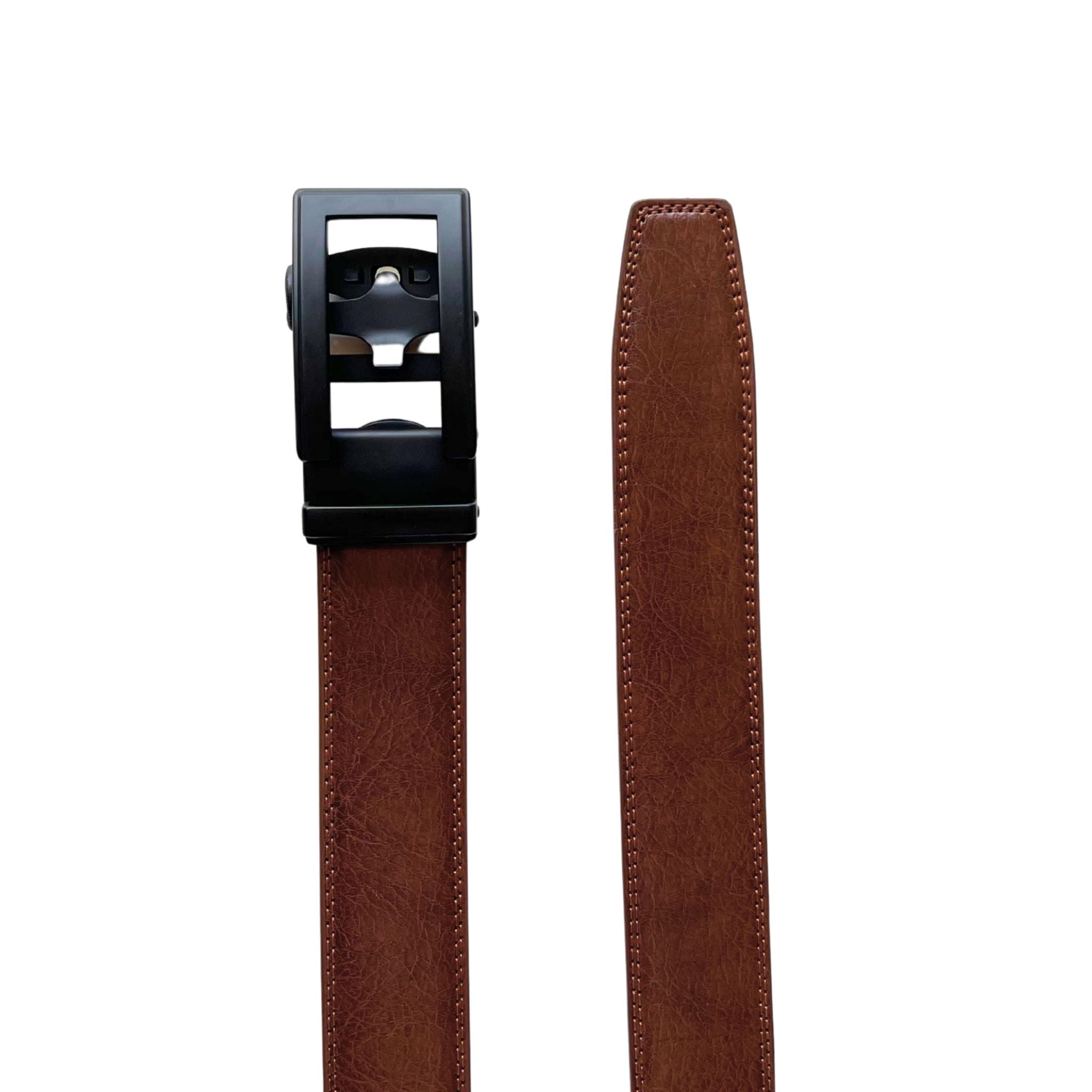 Läderbälte utan hål med personlig gravyr