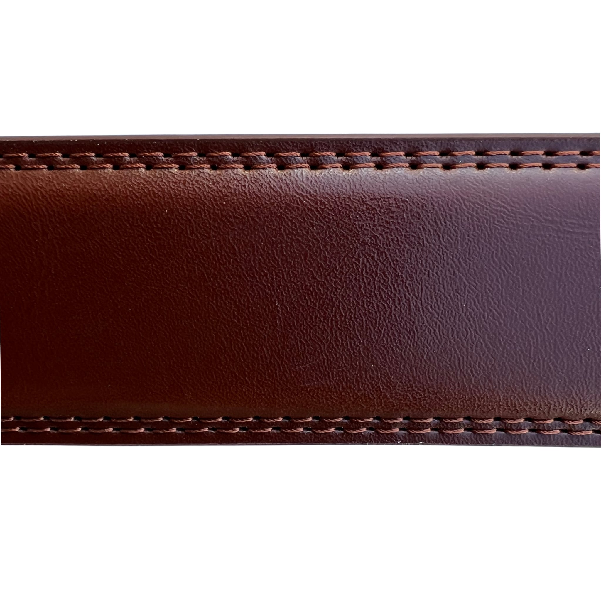 Läderbälte utan hål med personlig gravyr