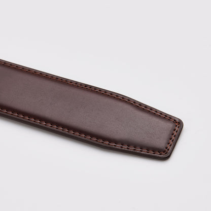 Mörkbrunt läderarmband (utan spänne)