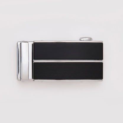 Solid Delt – Svart/Silver (endast spänne)