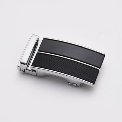 Solid Delt – Svart/Silver (endast spänne)