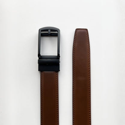 PRESENTSET #1 – 1 x Läderbälte med personlig gravyr