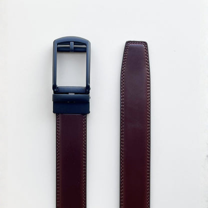 PRESENTSET #1 – 1 x Läderbälte med personlig gravyr