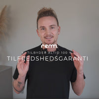Du får altid 100 % tilfredshedsgaranti, når du handler hos remm.
