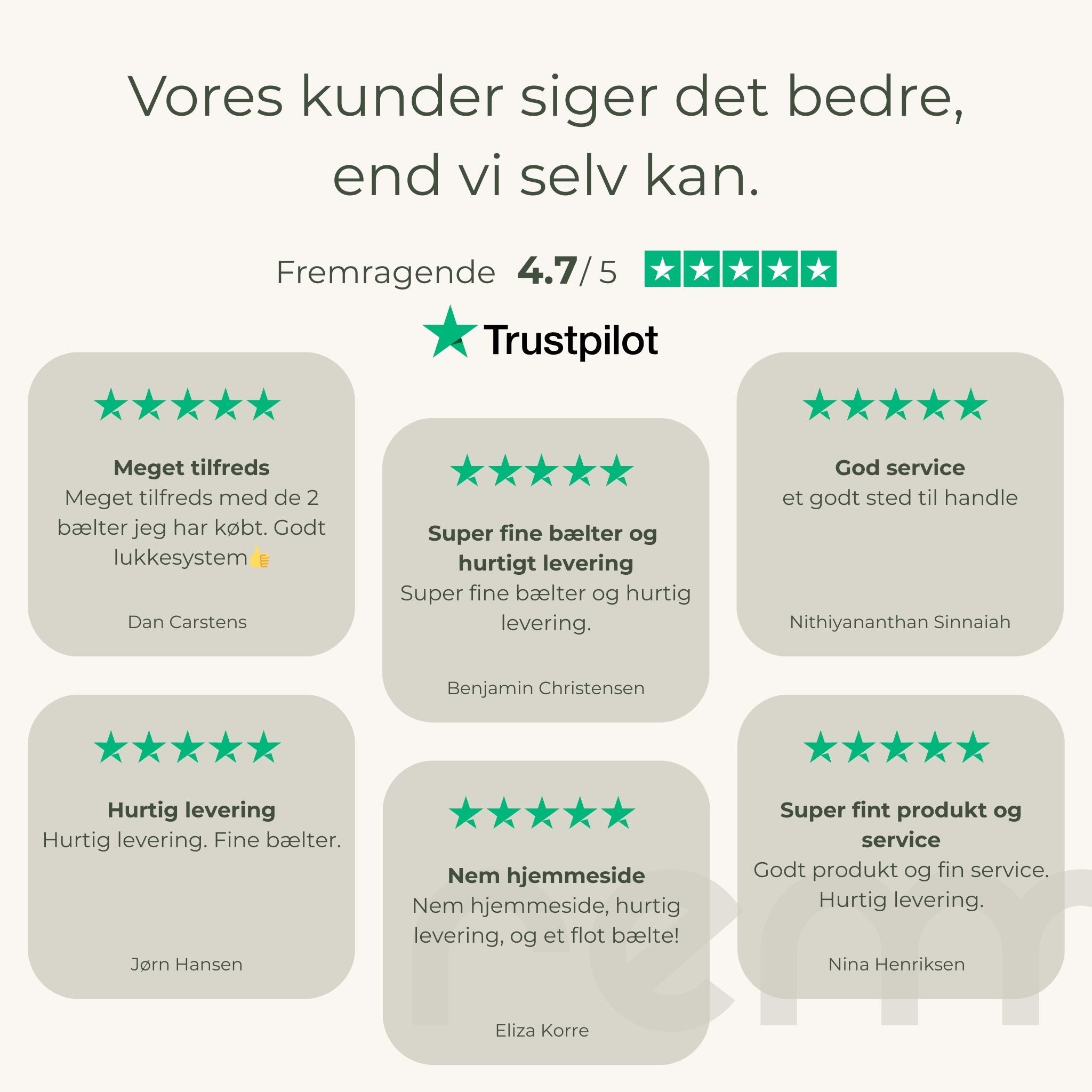 Svart läderbälte utan hål